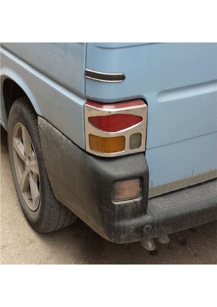 VW T4 Transporter Krom Stop Çerçeve 2 Parça 1995-2003 Paslanmaz Çelik