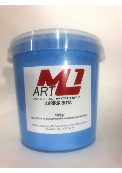 Akrilik Sedef Boya 1 kg