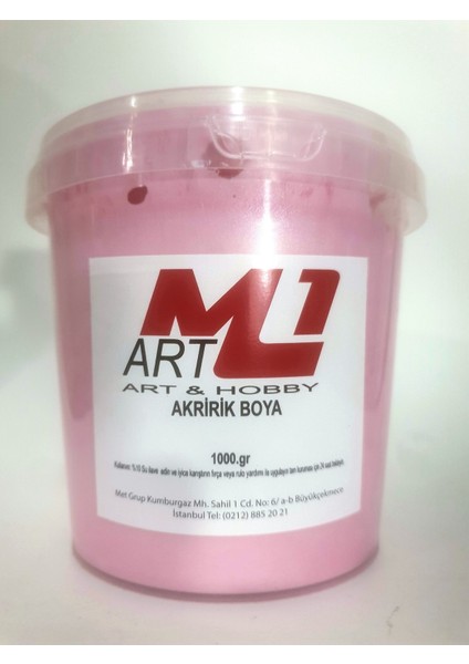 Akrilik Sedef Boya 1 kg