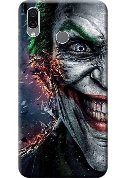 Huawei Honor Play Kılıf COR-L29 Desen Baskılı Silikon Kapak Joker STK:595