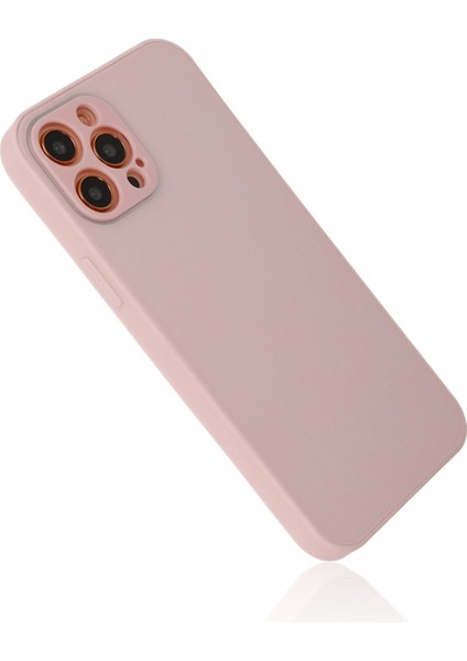 Apple iPhone 12 Pro Kılıf Glass Kapak - Pembe