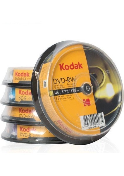 Boş Dvd-Rw 4.7gb Disk 5 Li Paket DVD Yeniden Yazılabilir