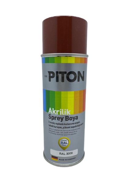 Akrilik Sprey Boya 400 Ml Ral3009 Oksit Kırmızı