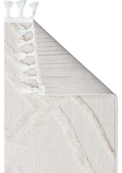 Terazzo Trz 03 Hav Toz Vermez Yumuşak Dokulu Etnik Örgü Desenlere Sahip Modern Iskindinav Halı