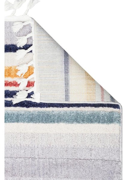 Terazzo Trz 02 Hav Toz Vermez Yumuşak Dokulu Etnik Örgü Desenlere Sahip Modern Iskindinav Halı