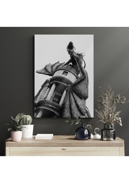 Cam Tablo Harry Potter Gringotts Dragon fiyatları