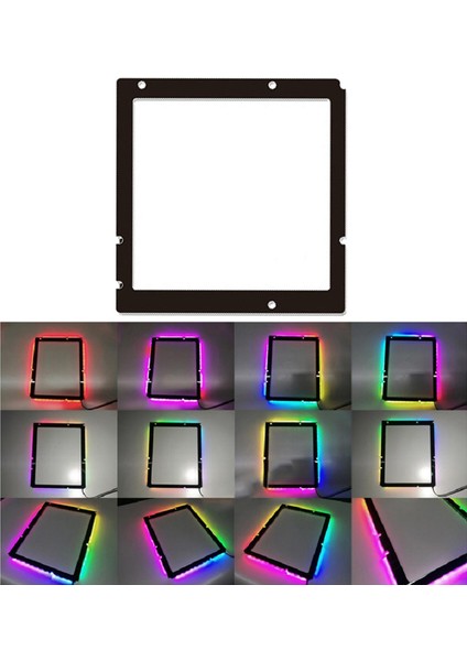 234X238MM Rgb Arka Plaka Atx Anakart Profesyonel Ortam Için Işık Yayan 5 V (Yurt Dışından)