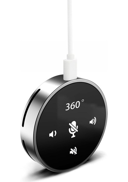 Masaüstü Bilgisayar Için USB Konferans Mikrofon Hoparlör Çevrimiçi Sınıf Toplantısı (Yurt Dışından) modelleri