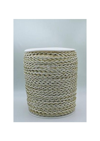 Parlak Sarı Pasalı Biye Şerit 1 cm