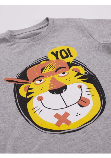 Yo Kaplan Erkek Çocuk T-shirt Kapri Şort Takım indirimleri