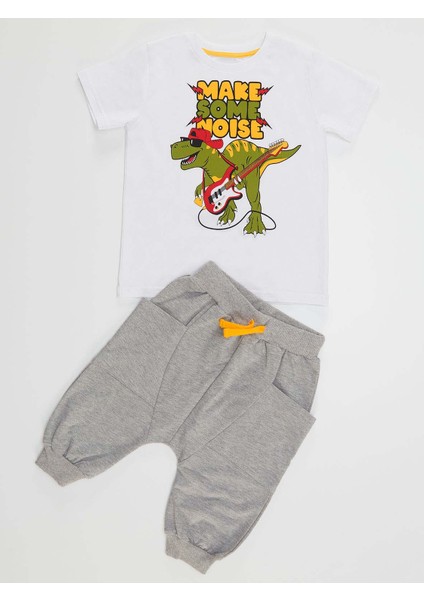 Noise Erkek Çocuk T-shirt Kapri Şort Takım modelleri