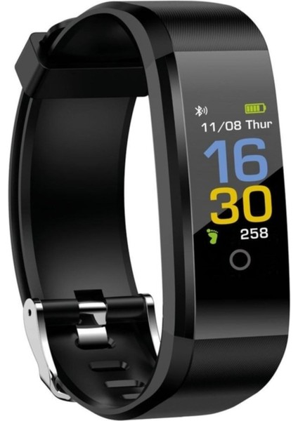 PSSW01 Smart Fit Akıllı Bileklik 2'li Set Siyah-Siyah