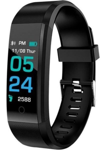PSSW01 Smart Fit Akıllı Bileklik 2'li Set Siyah-Siyah