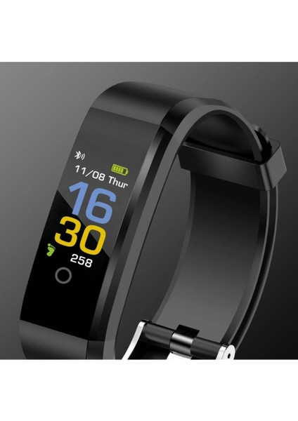 PSSW01 Smart Fit Akıllı Bileklik 2'li Set Siyah-Siyah