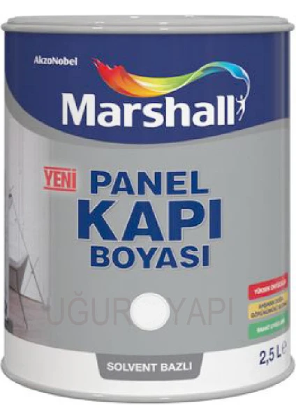 Solvent Bazlı Amerikan Panel Kapı Boyası 2.5 L