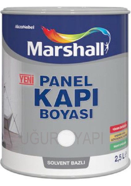 Solvent Bazlı Amerikan Panel Kapı Boyası 2.5 L