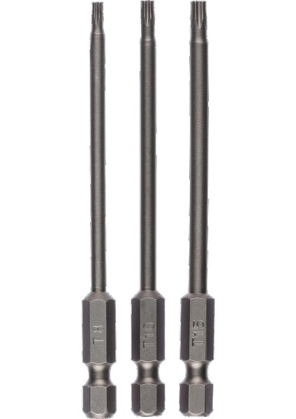Torx Vidalama Ucu Seti T8/10/15*89 Mm 3'Lü 2609255971 Bosch