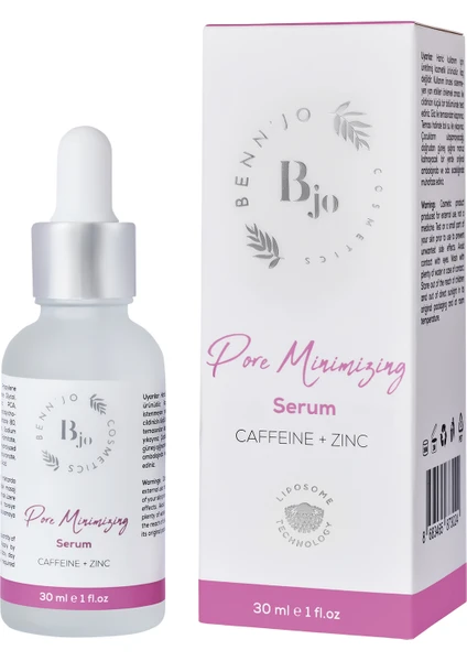 Benn'jo Cosmetics Pore Minimizing Serum