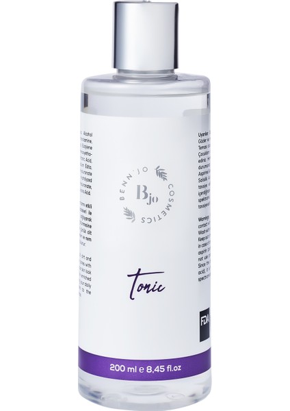 Benn'jo Cosmetics Tonic