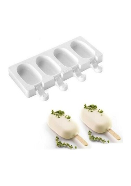 Magnum Silikon Dondurma Kalıbı 4'lü Mini Boy