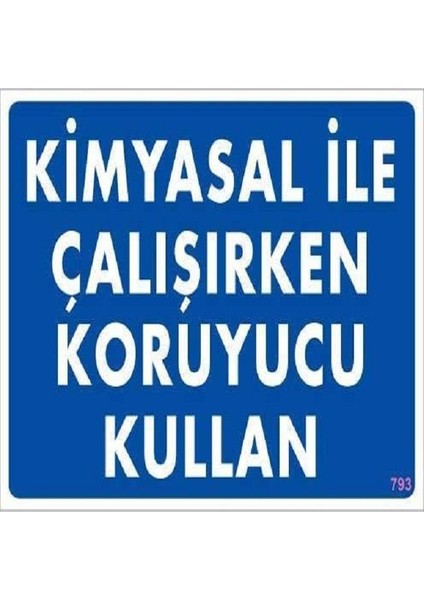 Kimyasal Ile Çalışırken Koruyucu Kullan