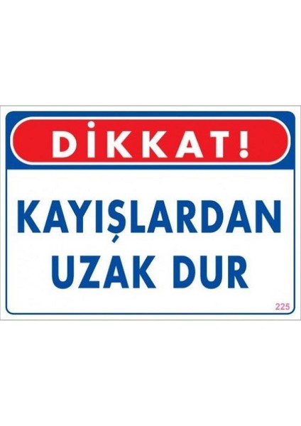 Dikkat Kayışlardan Uzak Dur "1348"