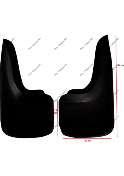 Renault Kangoo 2'li Arka Paçalık Çamurluk Tozluk REN0BZ027