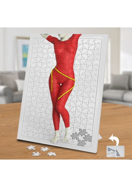 Fit Form Vücut 240 Parça Puzzle Yapboz TABLO-54664522