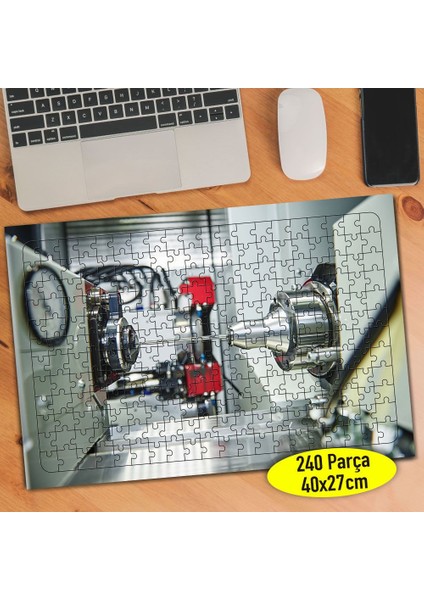 Cnc Elmas Kesim Takım Tezgahı 240 Parça Puzzle YAPBOZ-967112