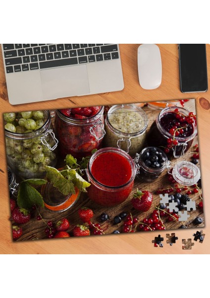 Masada Renkli Reçeller 240 Parça Puzzle Yapboz TABLO-90829574