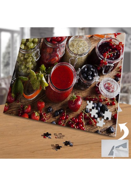 Masada Renkli Reçeller 240 Parça Puzzle Yapboz TABLO-90829574