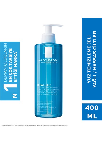 La Roche-Posay La Roche Posay Effaclar Gel 400 ml