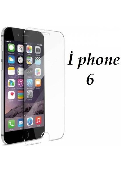 Apple Iphone 6/6s Ekran Koruyucu Kırılmaz Temperli Cam 9h Sert Şeffaf fiyatları