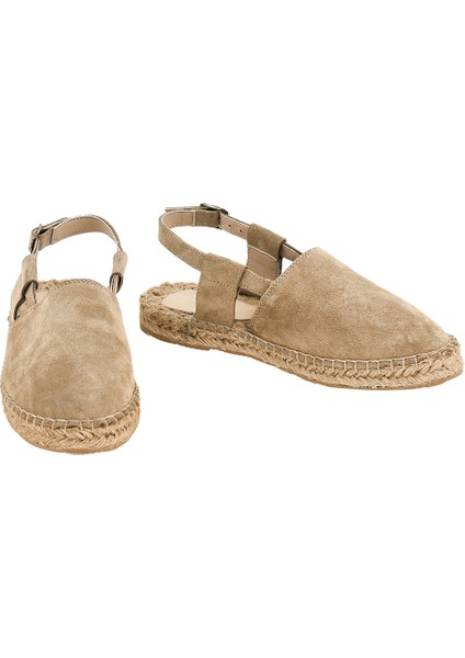 Deri Vizon Kadın Espadril modelleri