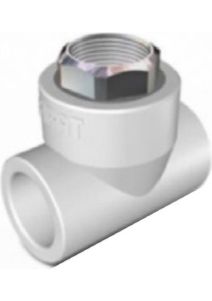 Pprc 32 Mm-1" Iç Dişli Te (Altı Köşe)