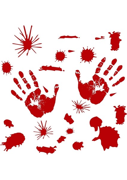 10'lu Cadılar Bayramı Duvar Çıkartmaları (Yurt Dışından) fiyatları