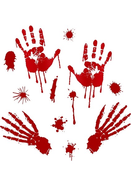 10'lu Cadılar Bayramı Duvar Çıkartmaları (Yurt Dışından) modelleri