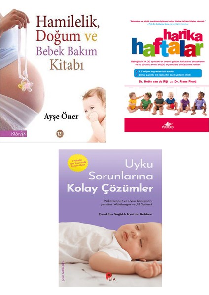 Hamilelik Doğum ve Bebek Bakım Kitabı - Harika Haftalar - Uyku Sorunlarına Kolay Çözümler