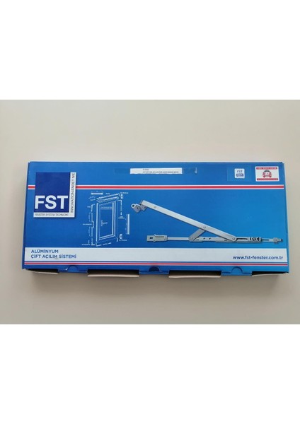 Fst Çift Açılım Alm Için Uzun Makas Beyaz