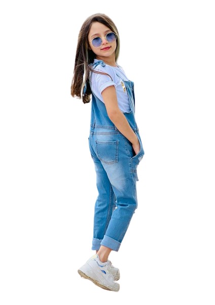 Kız Çocuk Tarz Kot Tulum fiyatları