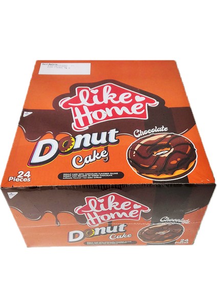 American Food Like Home Donut Çikolatalı 50 gr X4