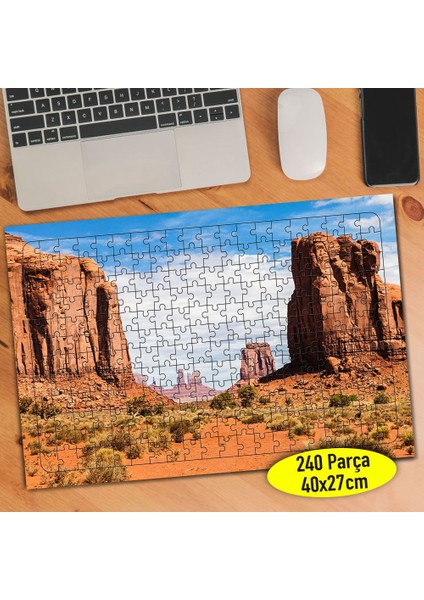 Arizona Monument Valley Manzara 240 Parça Puzzle YAPBOZ-874840