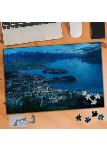 Yerleşik Şehir-Deniz Manzarası 240 Parça Puzzle Yapboz TABLO-335