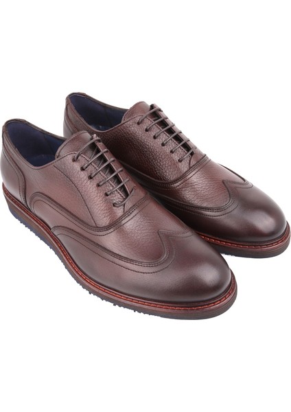 Klasik Kahve Deri Ayakkabı modelleri