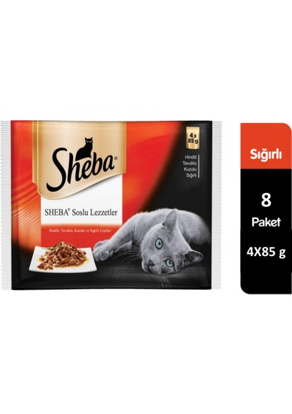 Etli Seçenekler 4X85 gr 8 Paket (32 Tekli Paket)