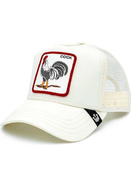 101-3548 Rooster File Detaylı Animal Baskılı Şapka Unisex ŞAPKA 1013548