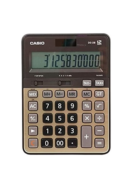Casıo Casio Ds-2b-Gd Profesyonel 12 Hane Masa Üstü Hesap Makinesi
