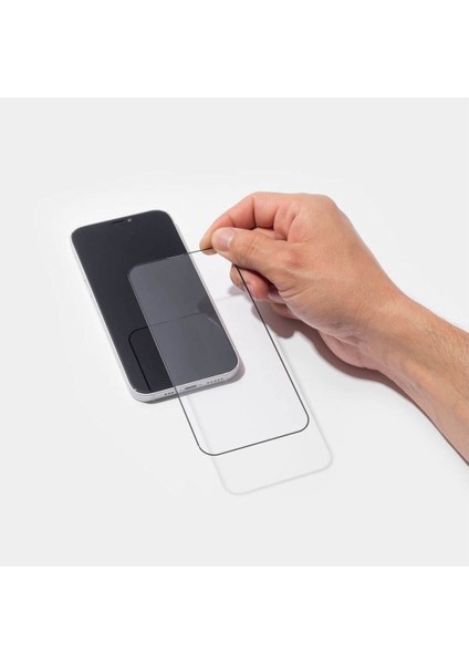 Apple iPhone 12 Pro Max Uyumlu Tam Kaplayan Mat Seramik Esnek Ekran Koruyucu