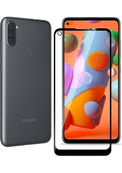 Samsung A11/M11UYUMLU Tam Kaplayan 9d Nano Parlak Seramik Esnek Ekran Koruyucu