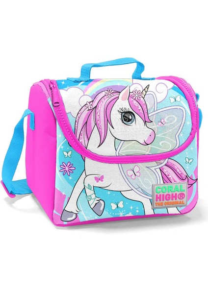 Kids Pembe Açık Mavi Thermo Beslenme Çantası 22711